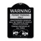 Signmission Permit Parking Only Unauthorized Vehicles Will Be Towed at Vehicle Owners Expense To, BS-1824-23309 A-DES-BS-1824-23309 - alternate 1